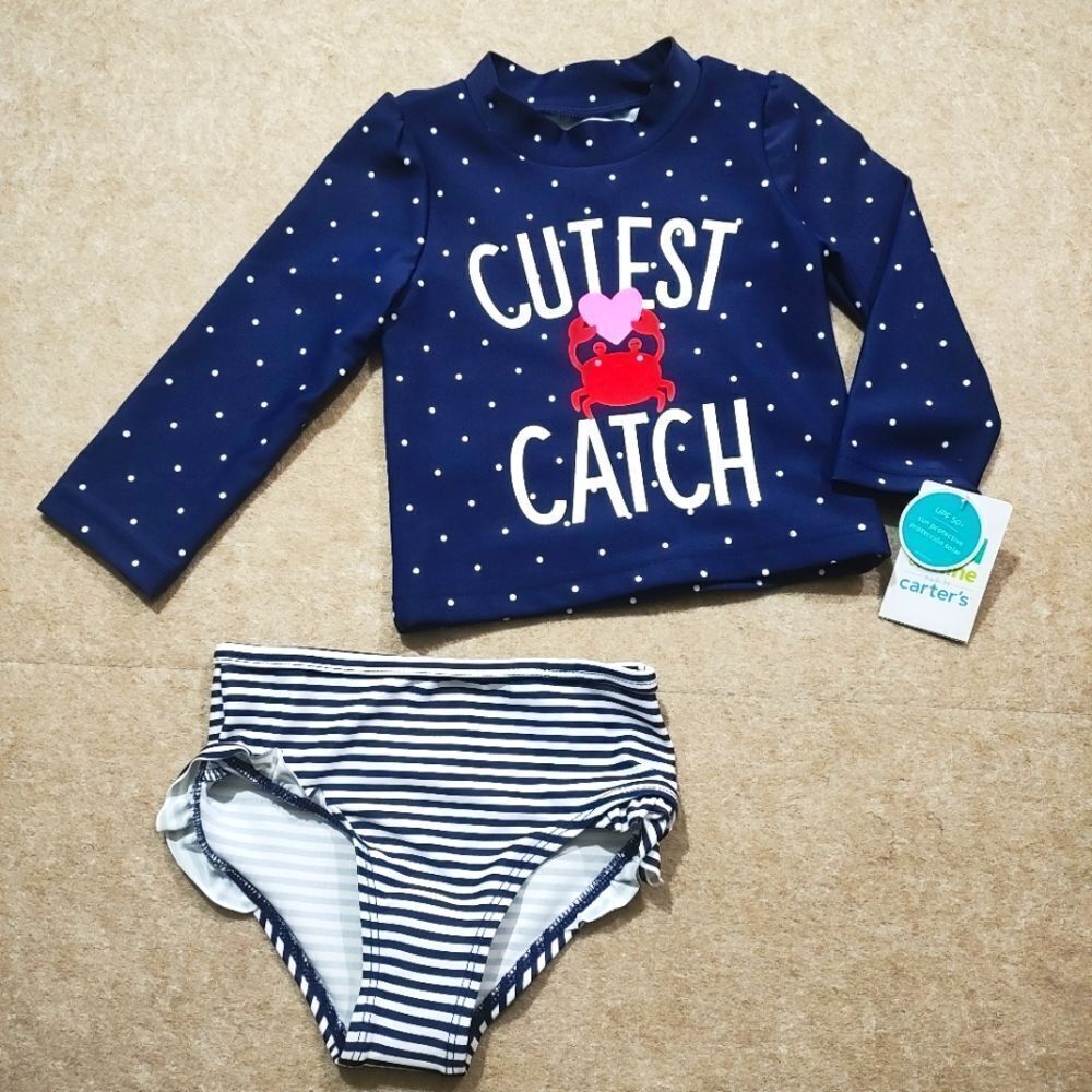 Carter's Kids Rash guard Swim Set #C